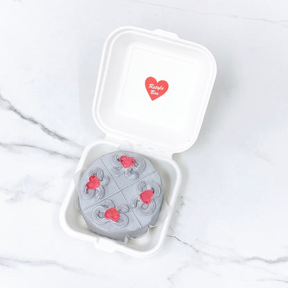 ゼリーリボンランチボックスケーキ