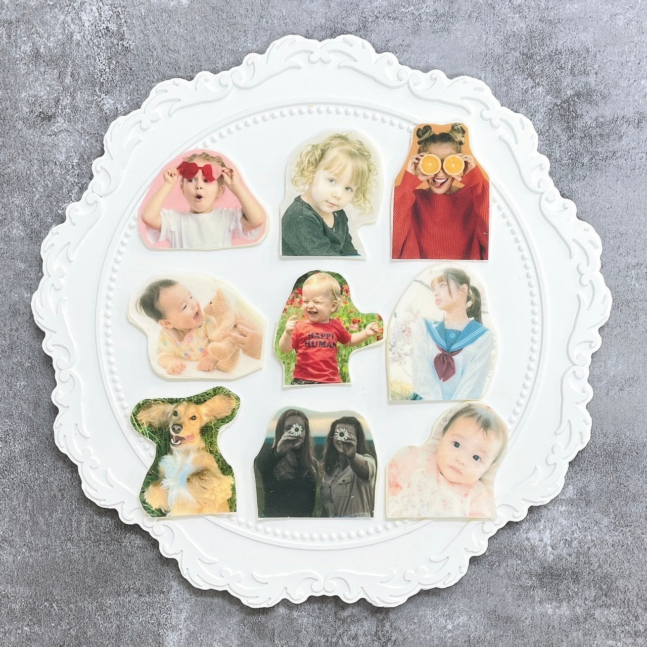 《ケーキの飾りに✧》プリントチョコ｜約5cm