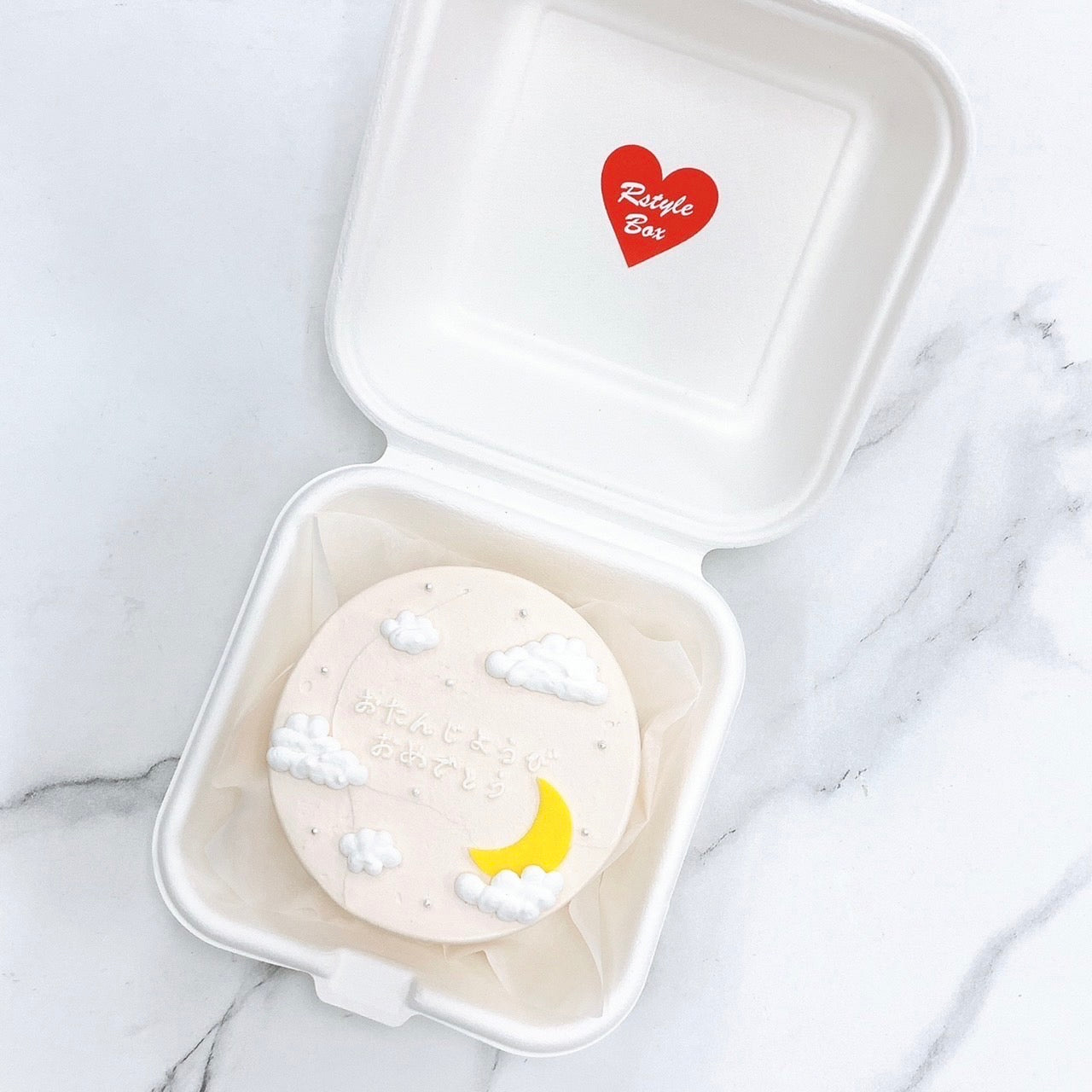 ムーンランチボックスケーキ