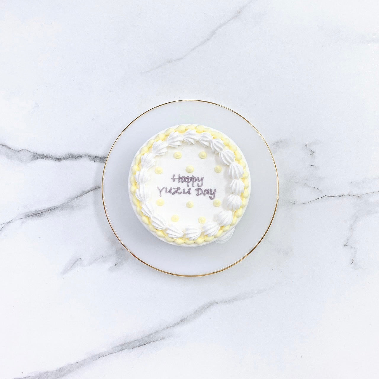 パステルドットセンイルケーキ