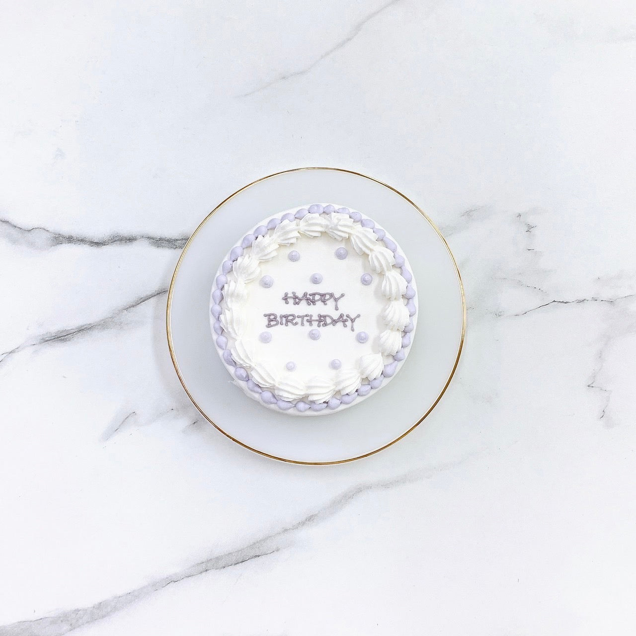 パステルドットセンイルケーキ