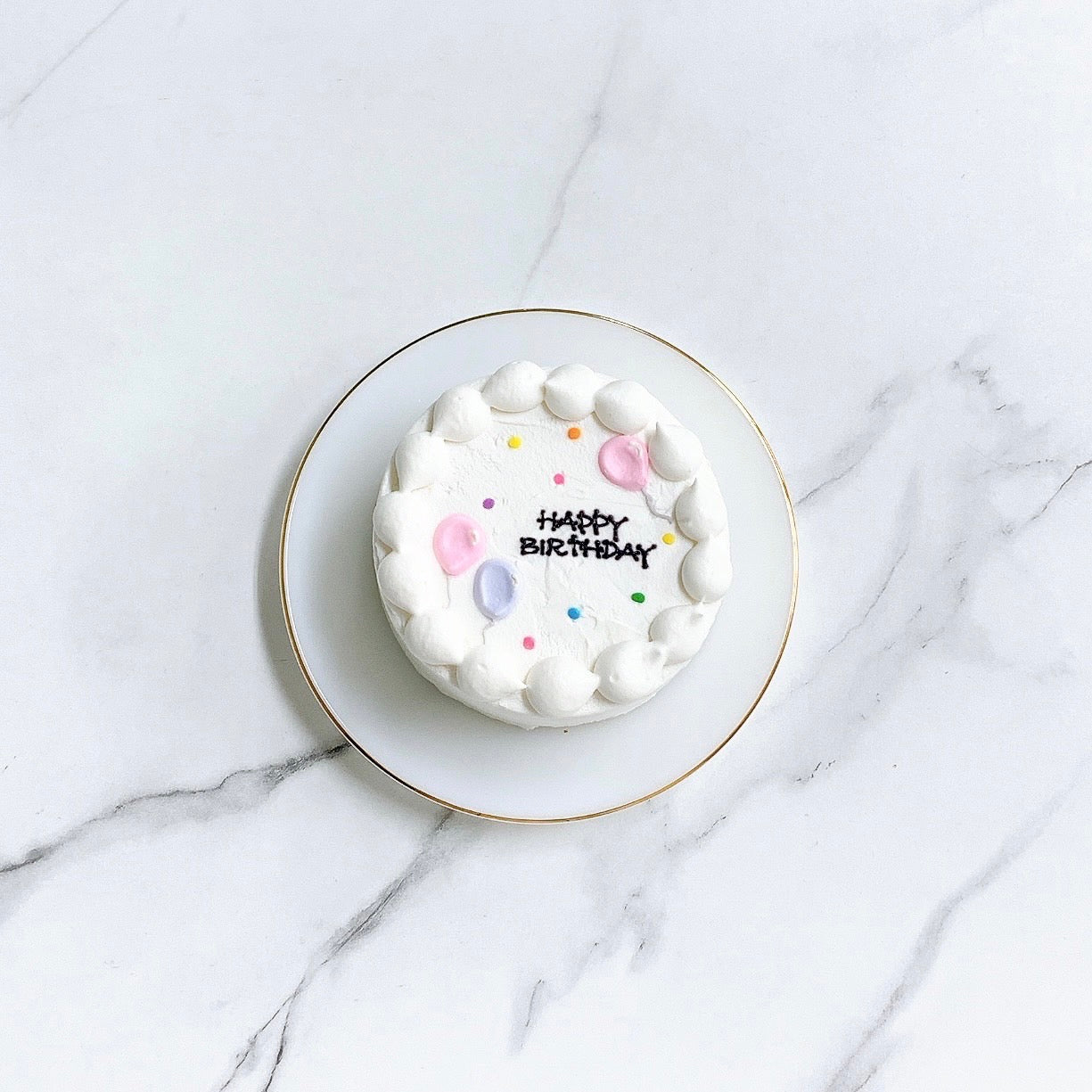 バルーンデザインセンイルケーキ