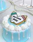 ＼Welcome baby✧／ジェンダーリビールケーキ