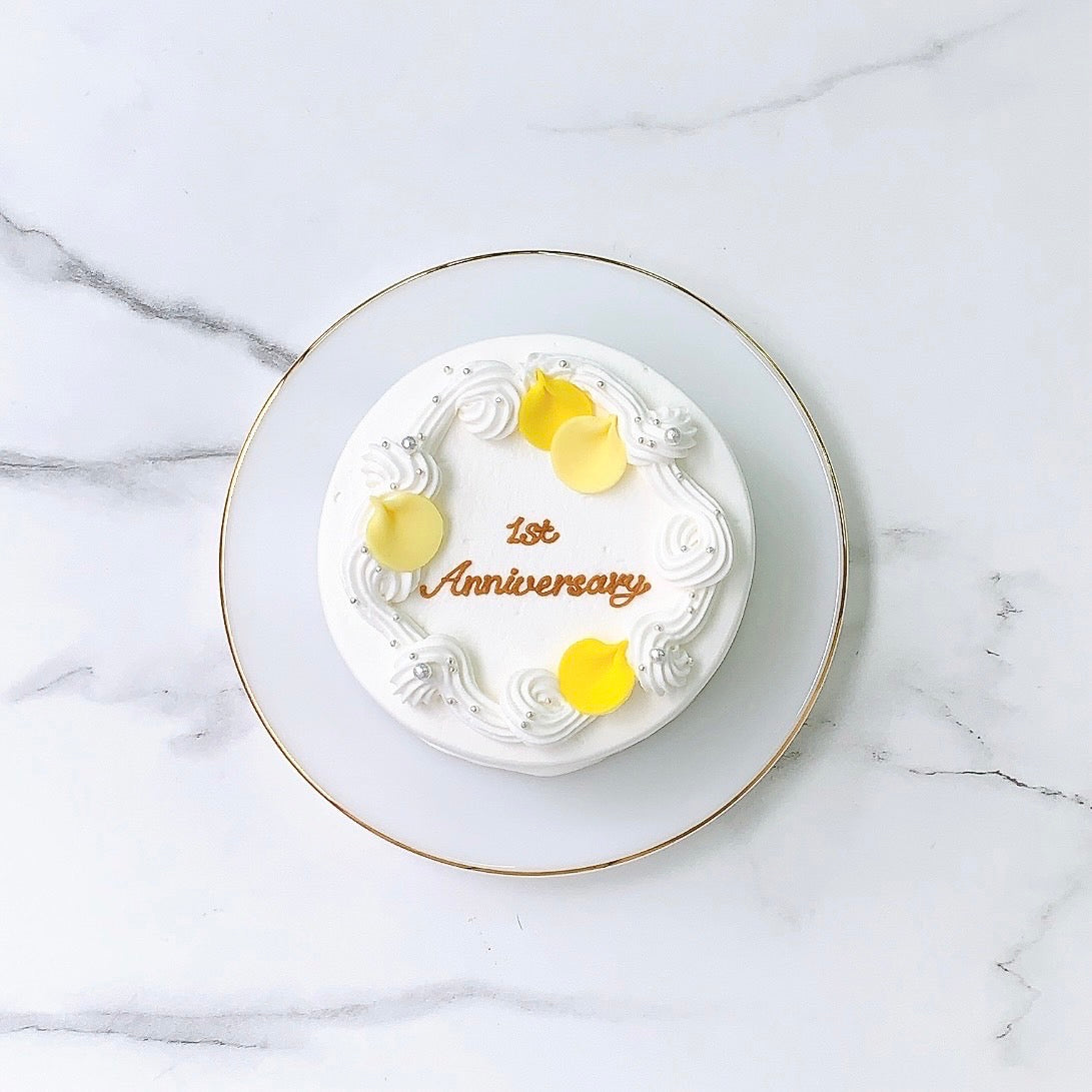 フラワーシャワーセンイルケーキ