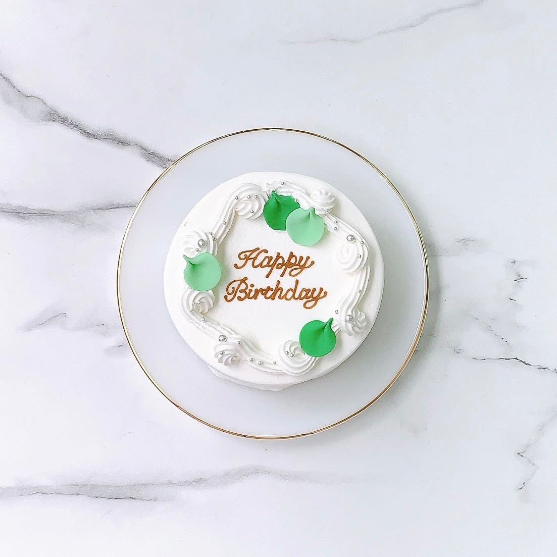 フラワーシャワーセンイルケーキ