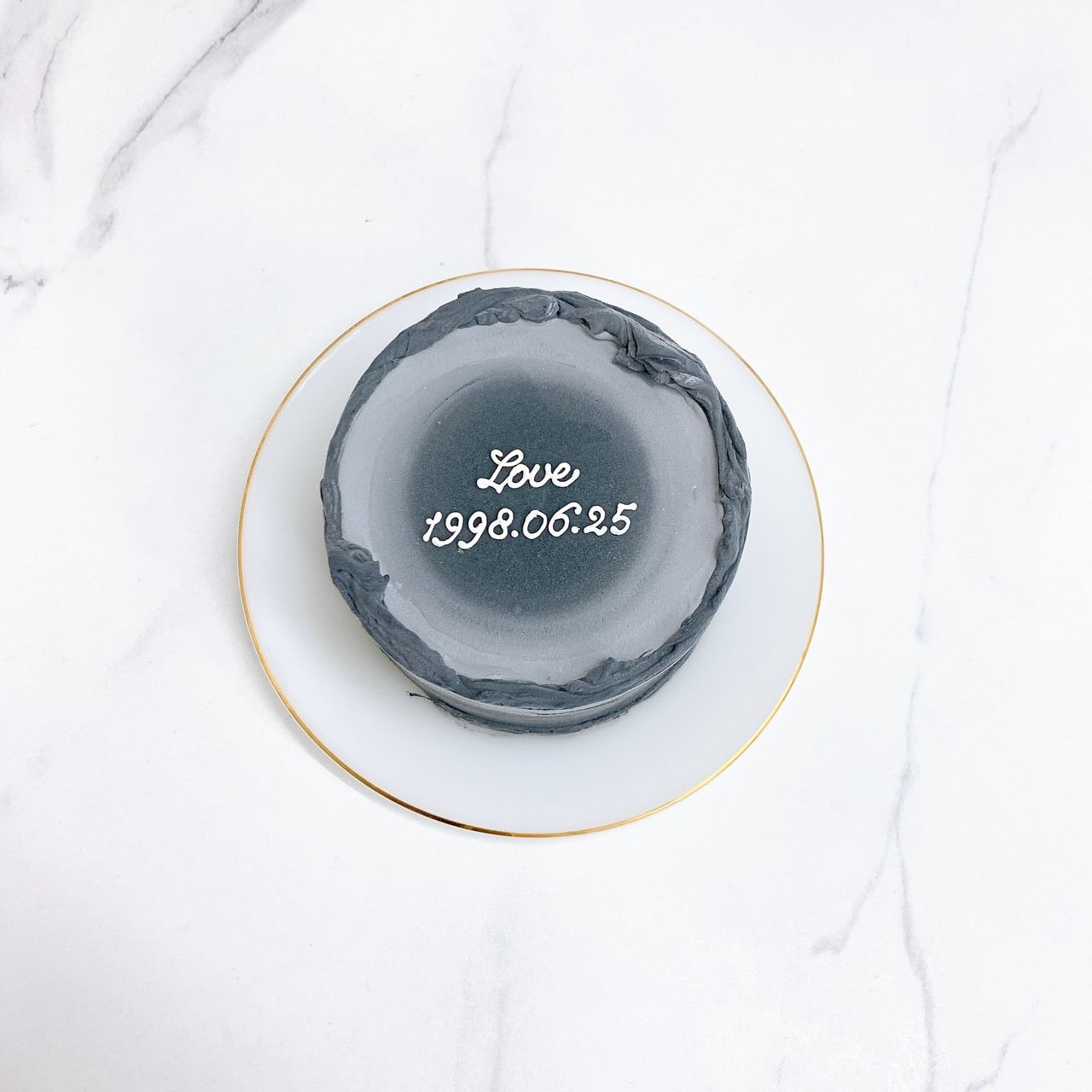 2色グラデセンイルケーキ