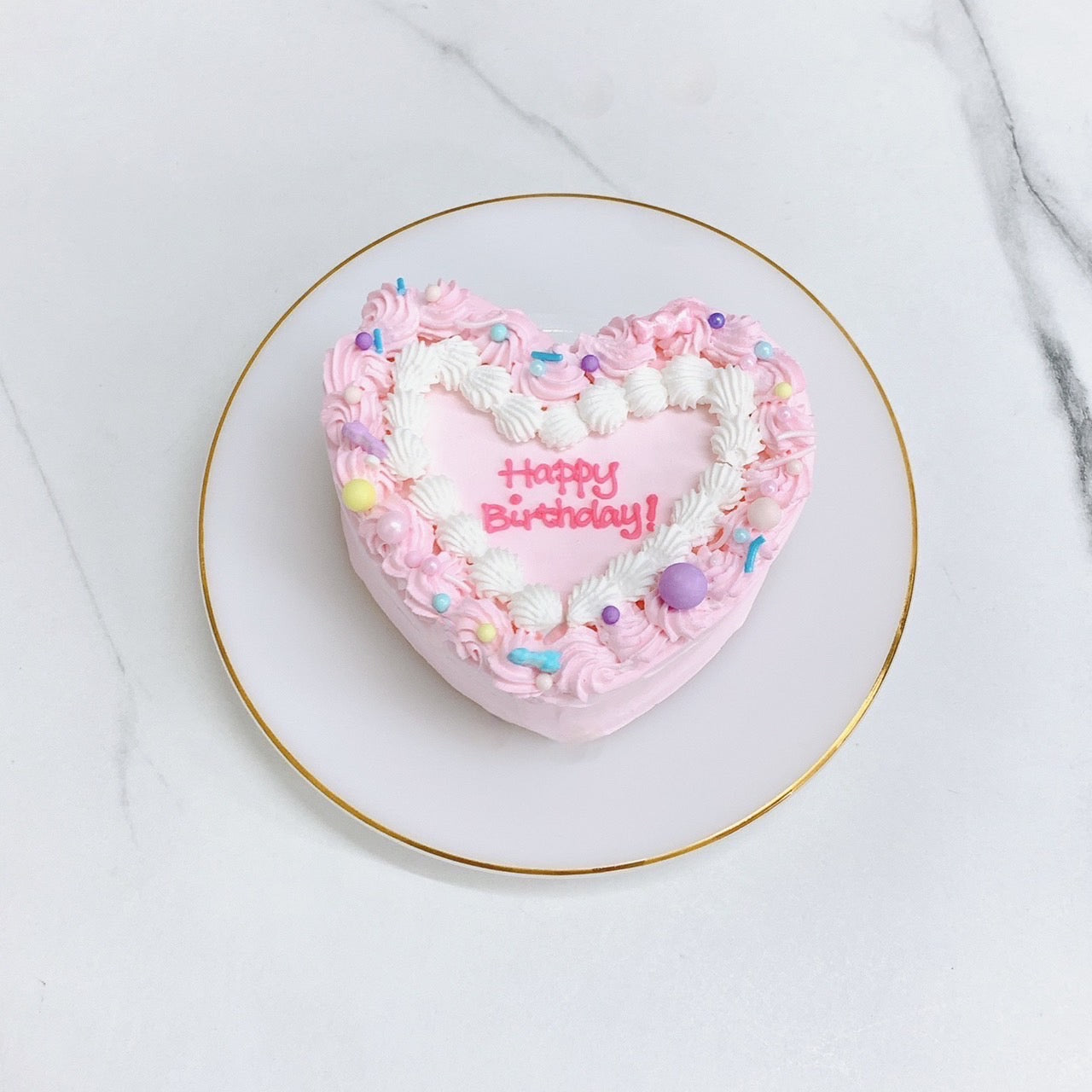 ゆめふわハートセンイルケーキ