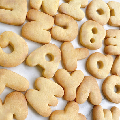 プレーンアルファベットクッキー