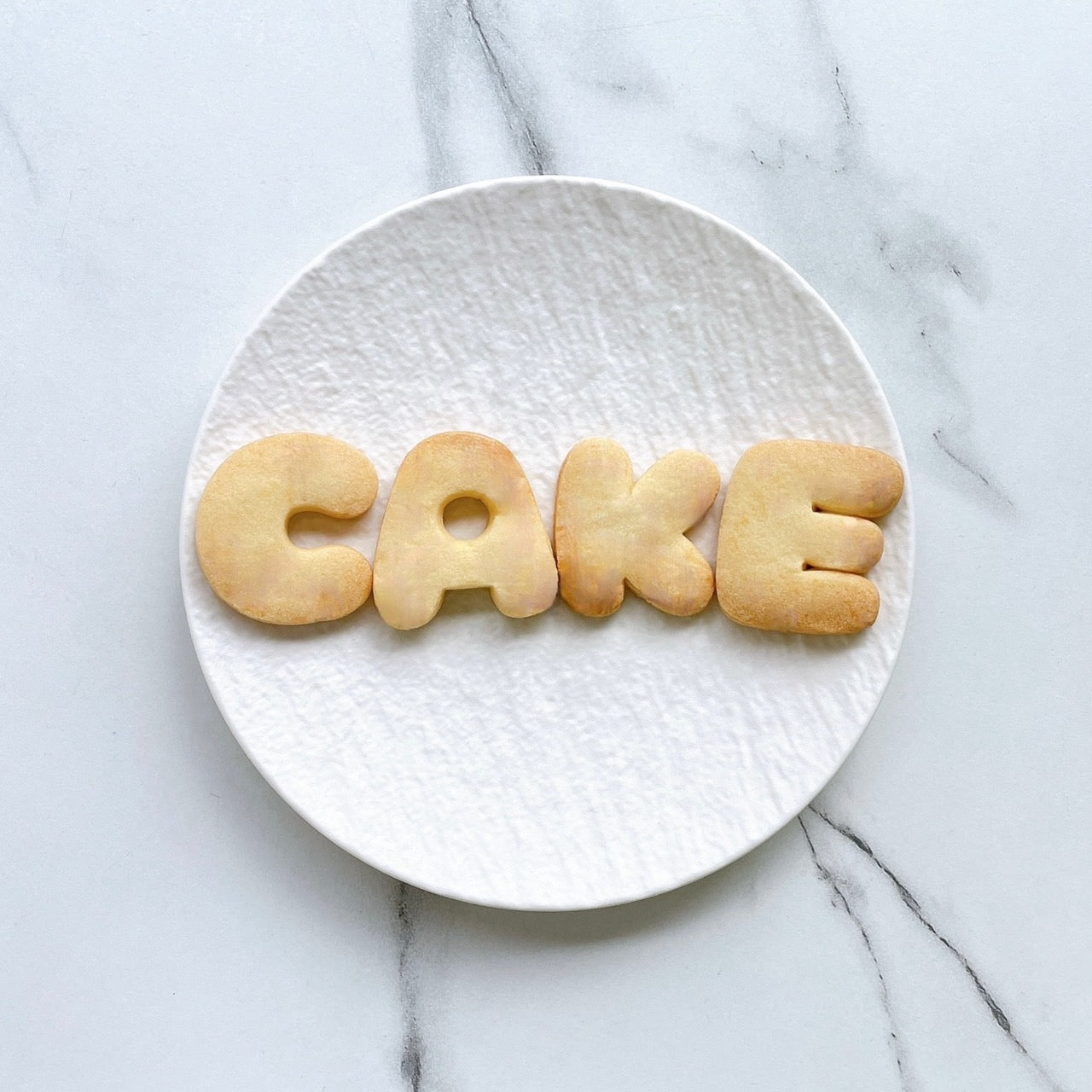 プレーンアルファベットクッキー