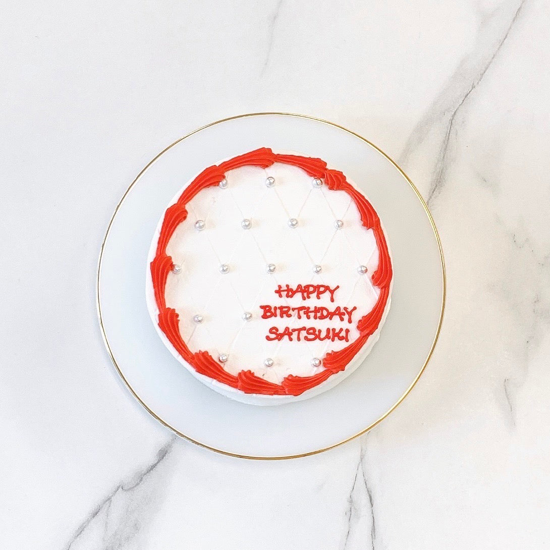 シンプルキルティング柄センイルケーキ