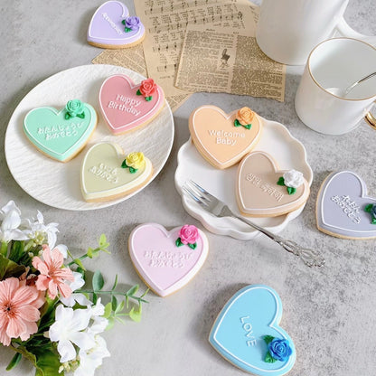 フラワープレート【薔薇】