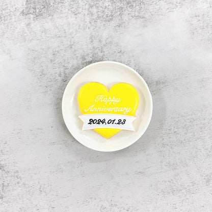 ダブルメッセージハートクッキー