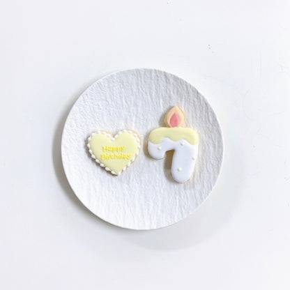 キャンドルナンバープレートセット