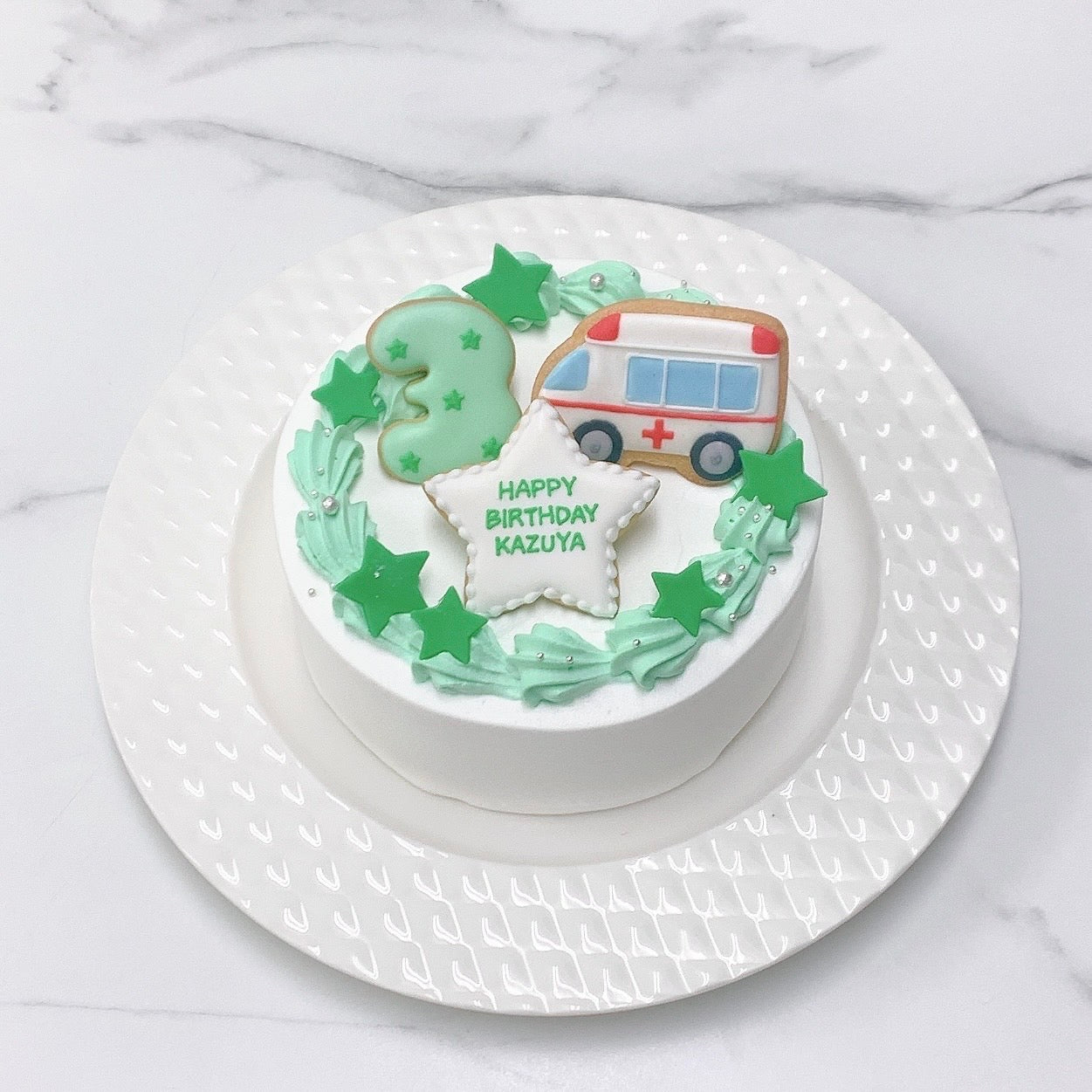 乗り物セミオーダーケーキ