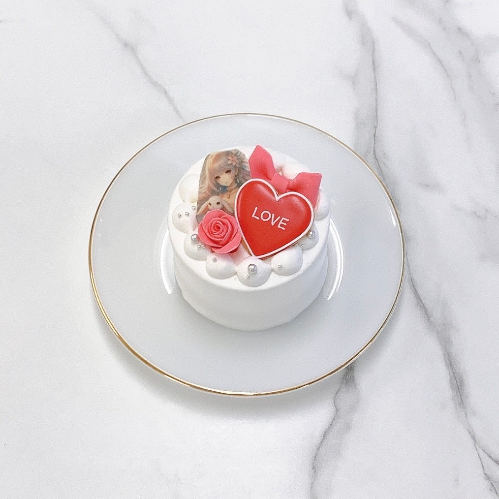 ライトセミオーダー写真ケーキ