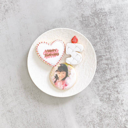 ケーキモチーフプリントクッキーセット