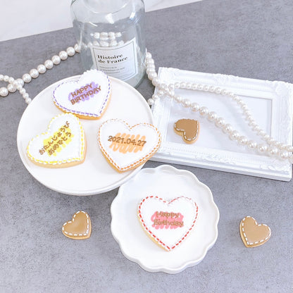 カラーステッチプレートクッキー