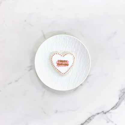 カラーステッチプレートクッキー