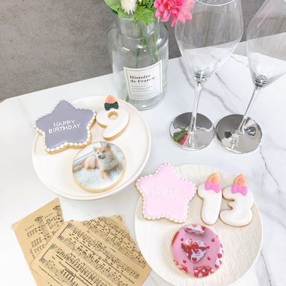 お星さまプリントクッキーセット