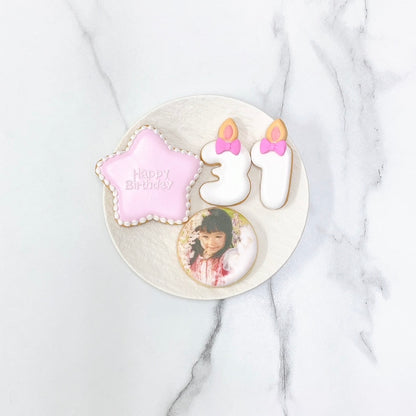 お星さまプリントクッキーセット