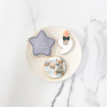 お星さまプリントクッキーセット