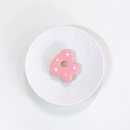 キラキラナンバーアイシングクッキー