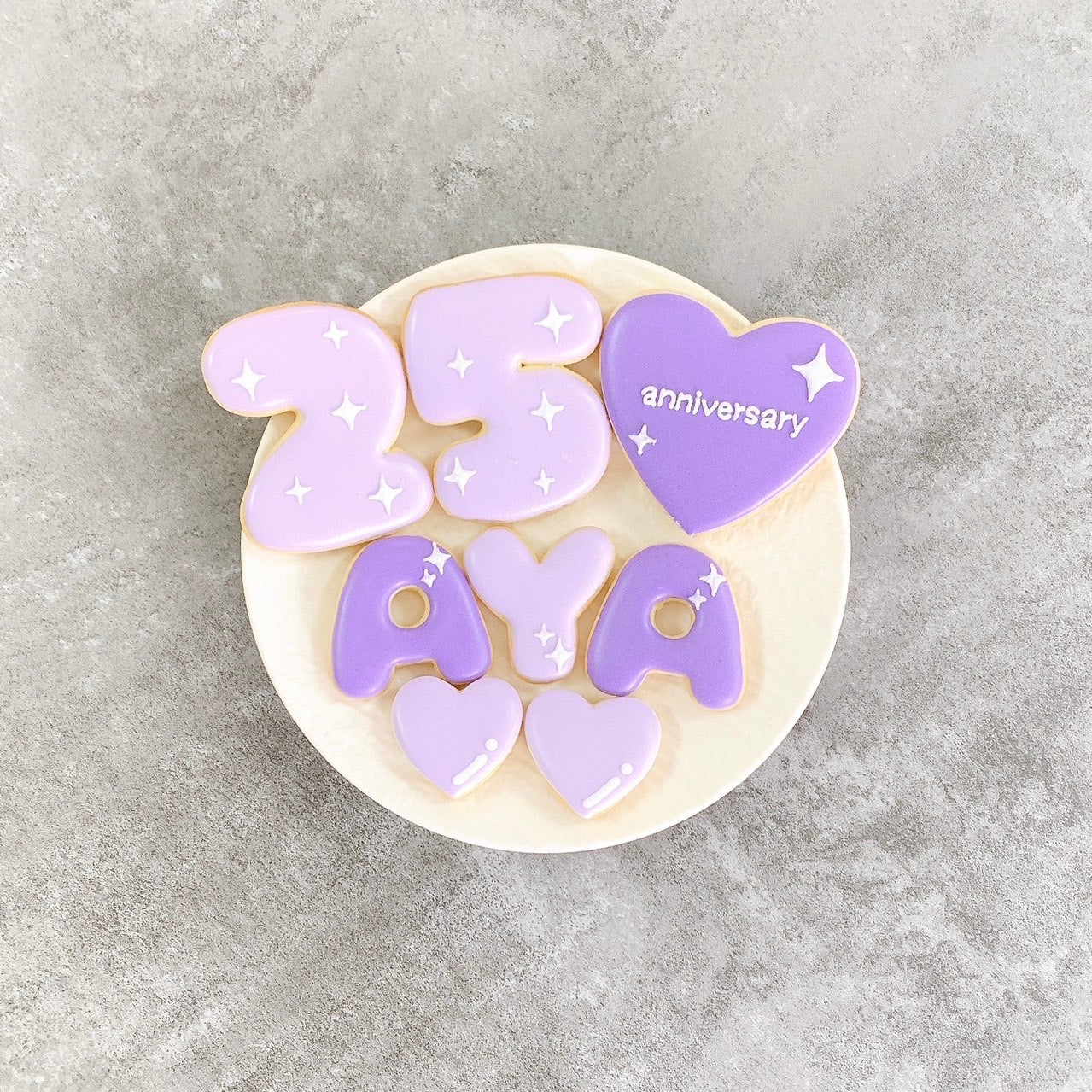 キラキラお名前アイシングクッキーセット