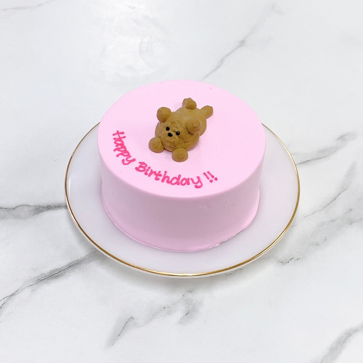 寝そべりくまちゃんセンイルケーキ