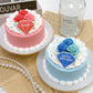 ダイヤプレート＆薔薇ケーキ