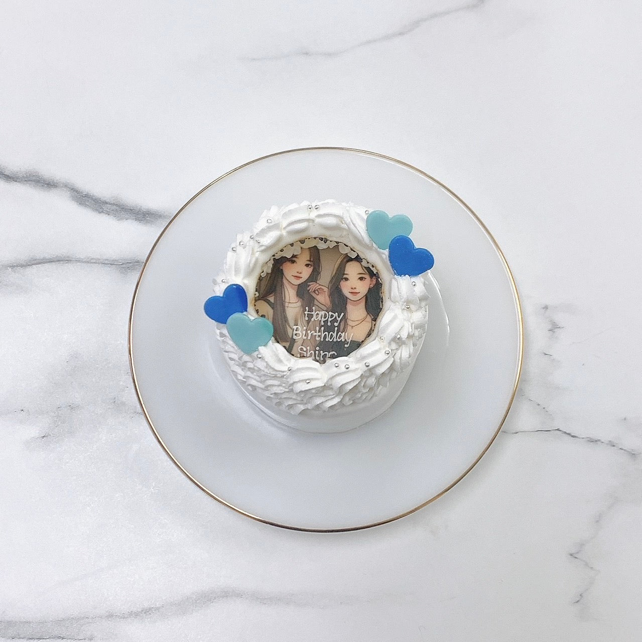 バーンアウェイケーキ スタンダード［丸型］《選べる9色｜燃える演出♪》