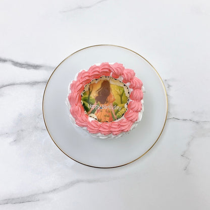 丸型カレンダー バーンアウェイケーキ《選べる9色｜燃える演出♪》