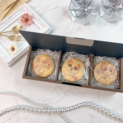 セレブレイト・クッキーBOX（お好きなプレーンプリントクッキー3枚）