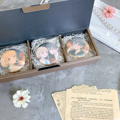 セレブレイト・クッキーBOX（お好きなプリントアイシングクッキー3枚）