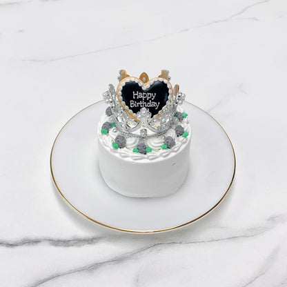 ミニローズのティアラケーキ