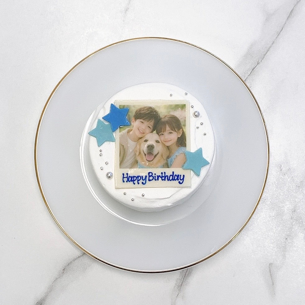 チェキ風センイルケーキ