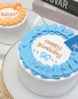 雪だるまセンイルケーキ