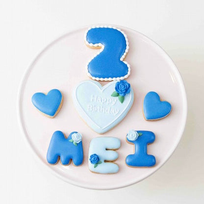 薔薇付きアイシングクッキーセット