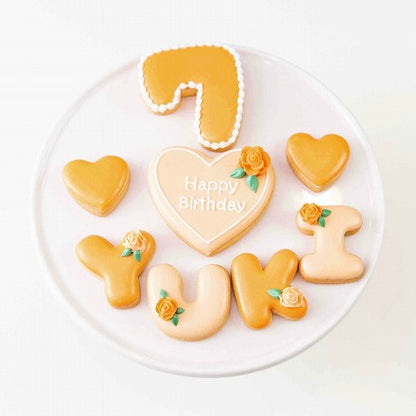 薔薇付きアイシングクッキーセット