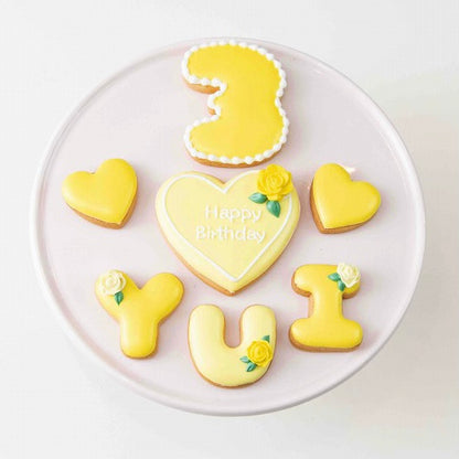 薔薇付きアイシングクッキーセット