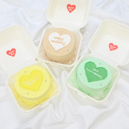 BIGハートランチボックスケーキ