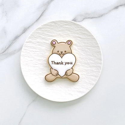 動物メッセージプレート