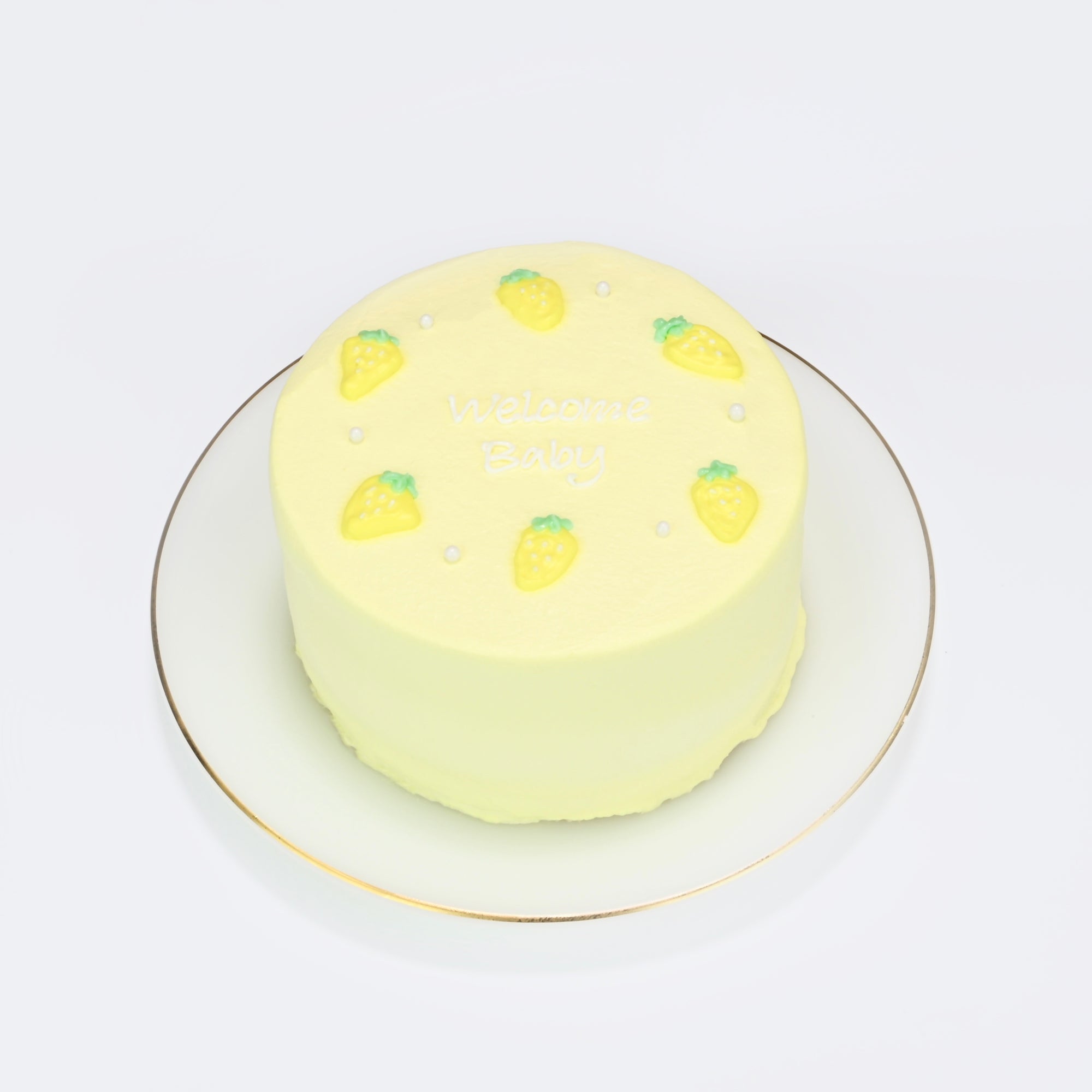 いちごデザインセンイルケーキ