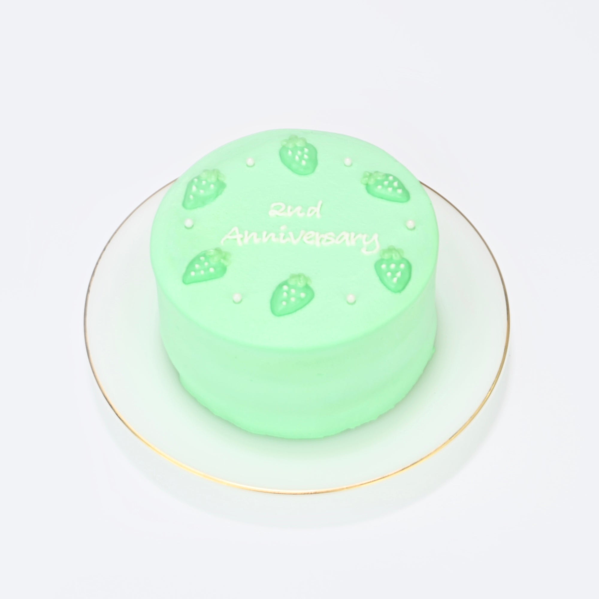 いちごデザインセンイルケーキ