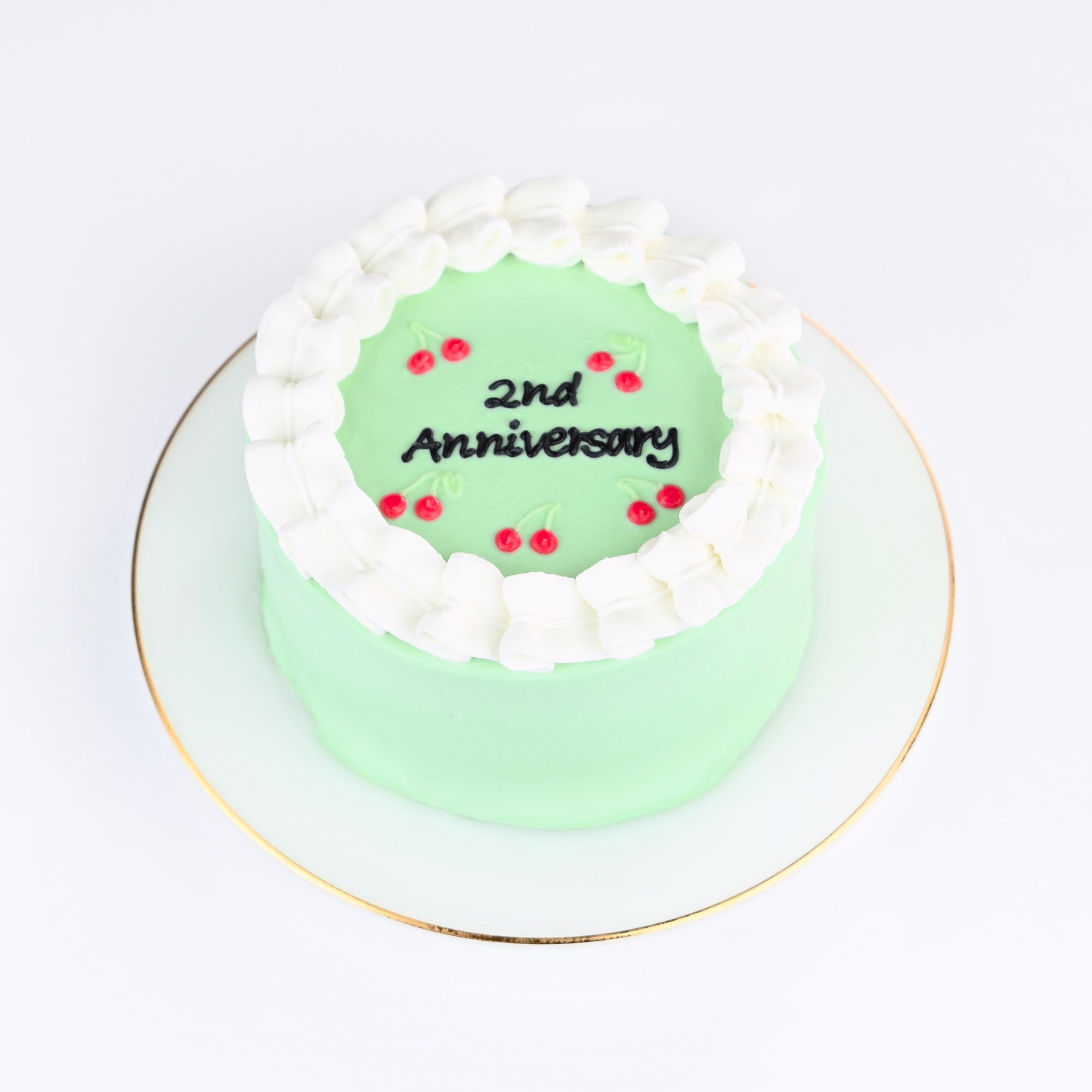 さくらんぼフリルセンイルケーキ