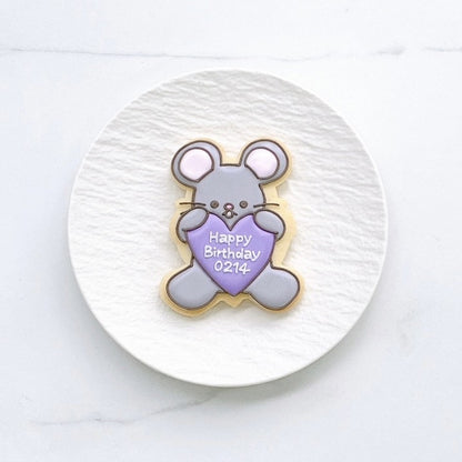 動物メッセージプレート