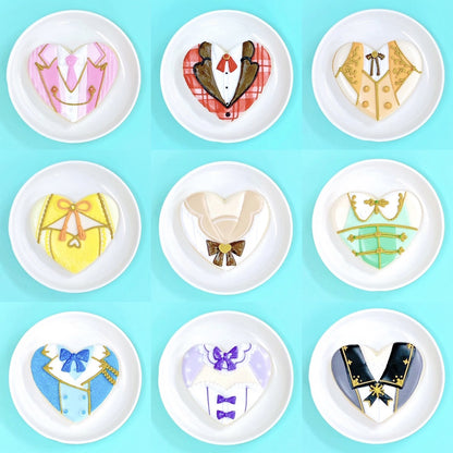 ハート型衣装クッキー