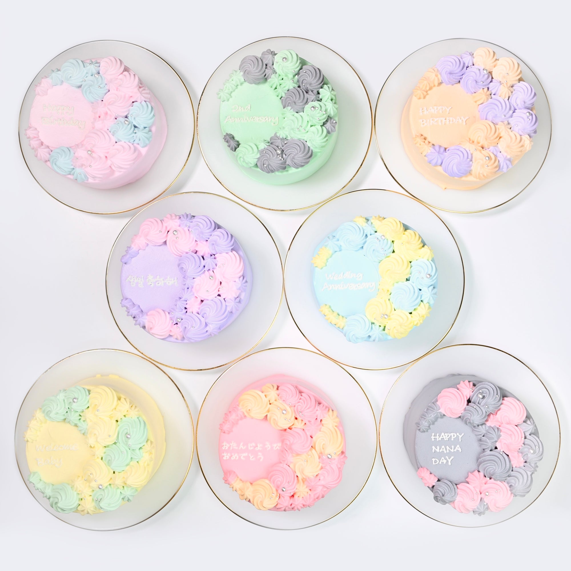 フラワームーンセンイルケーキ