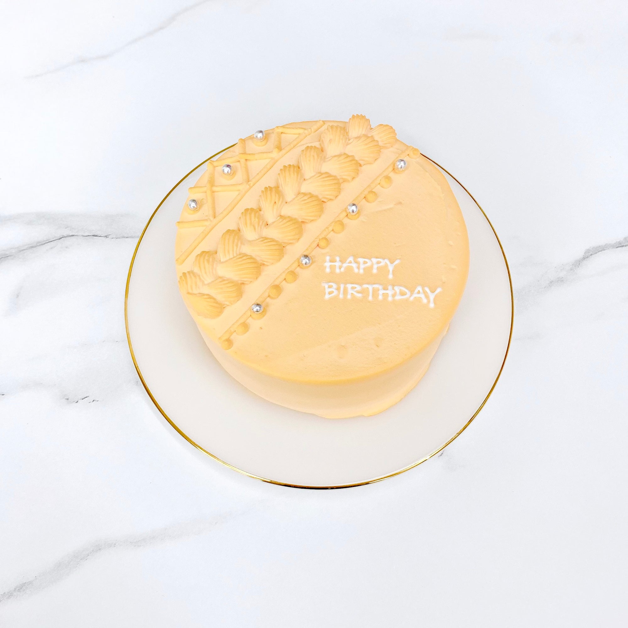 ケーブルニットセンイルケーキ