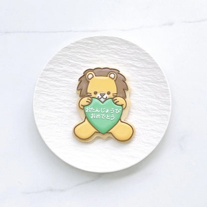 動物メッセージプレート