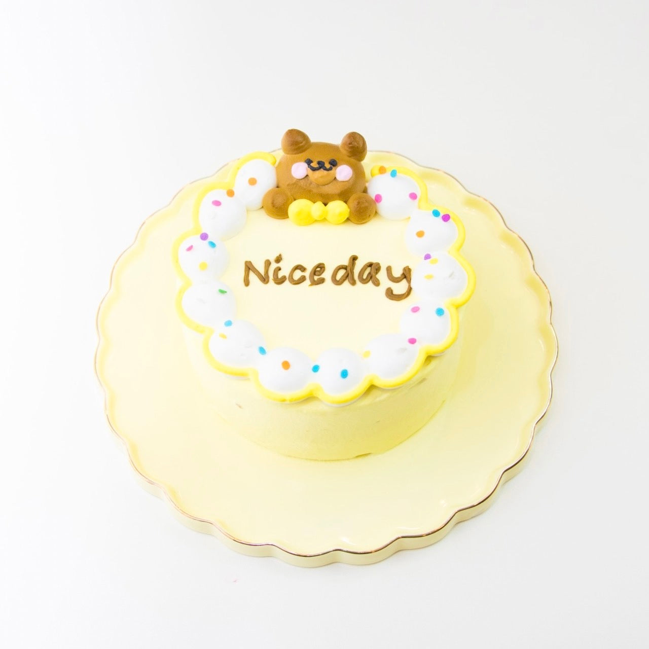 くまちゃんセンイルケーキ